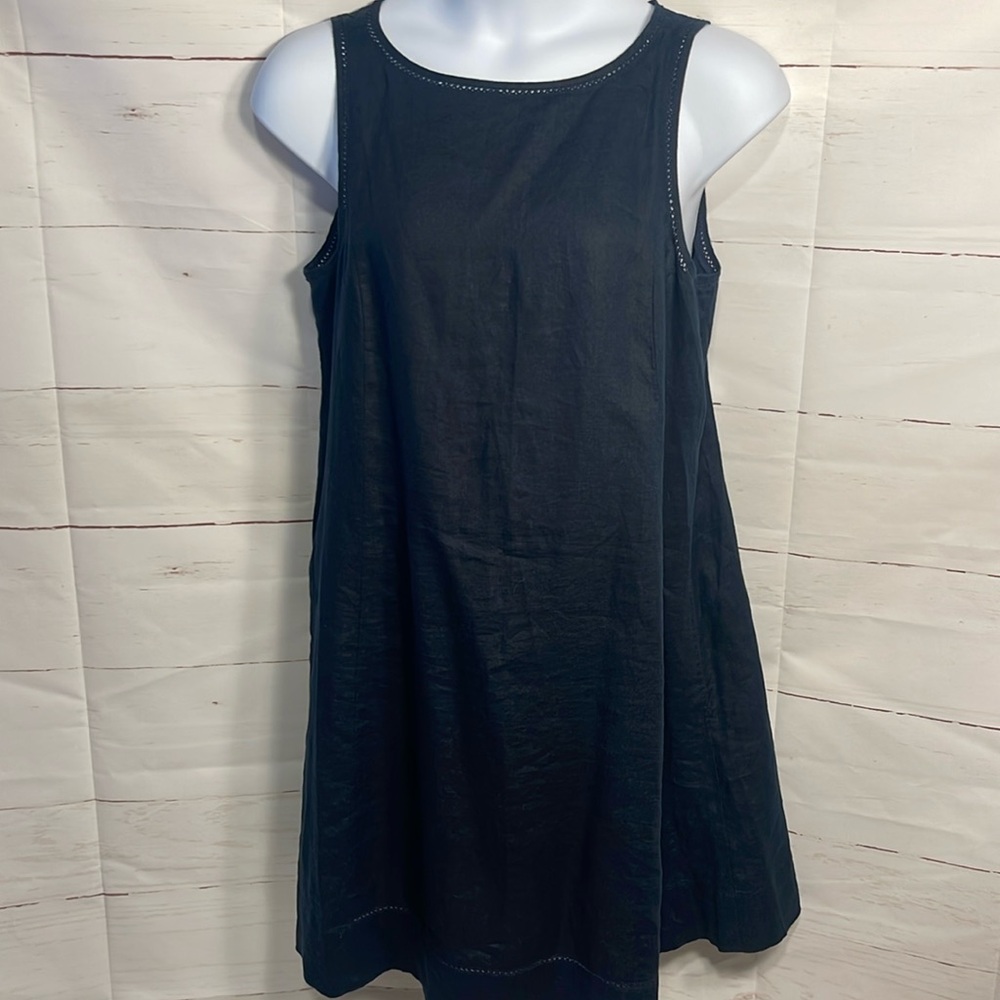 JJill linen tank dress